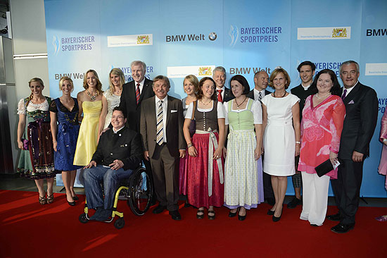 Verleihung Preisträger Bayerischer Sportpreis / BMW Welt / München / 6. Juli 2013 / (©Foto:Schneider-Press/W.Breiteneicher)